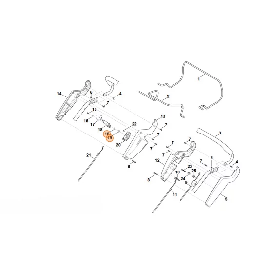 Stihl  Sprężyna talerzowa A16 9486 648 0300